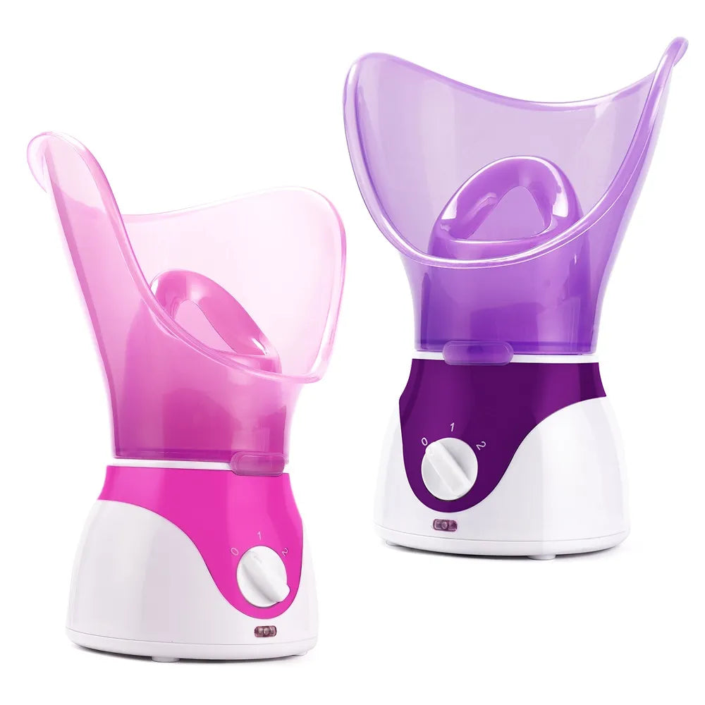 Professional Facial Steamer for Skin Moisturization, Pore Cleansing, and Home Spa Treatment